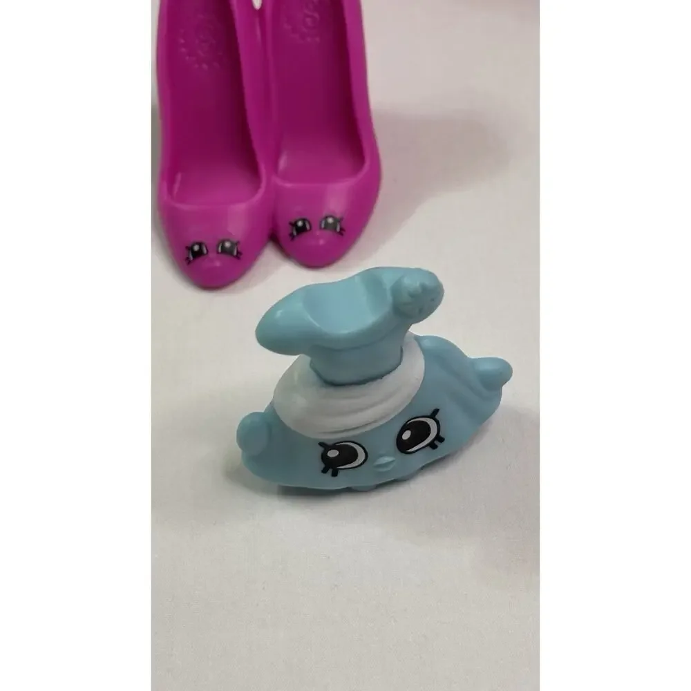 Shopkins for McDonald's Happy Meal Toys Lot of 6 ~ Shoes, Dress, Purse,Boots